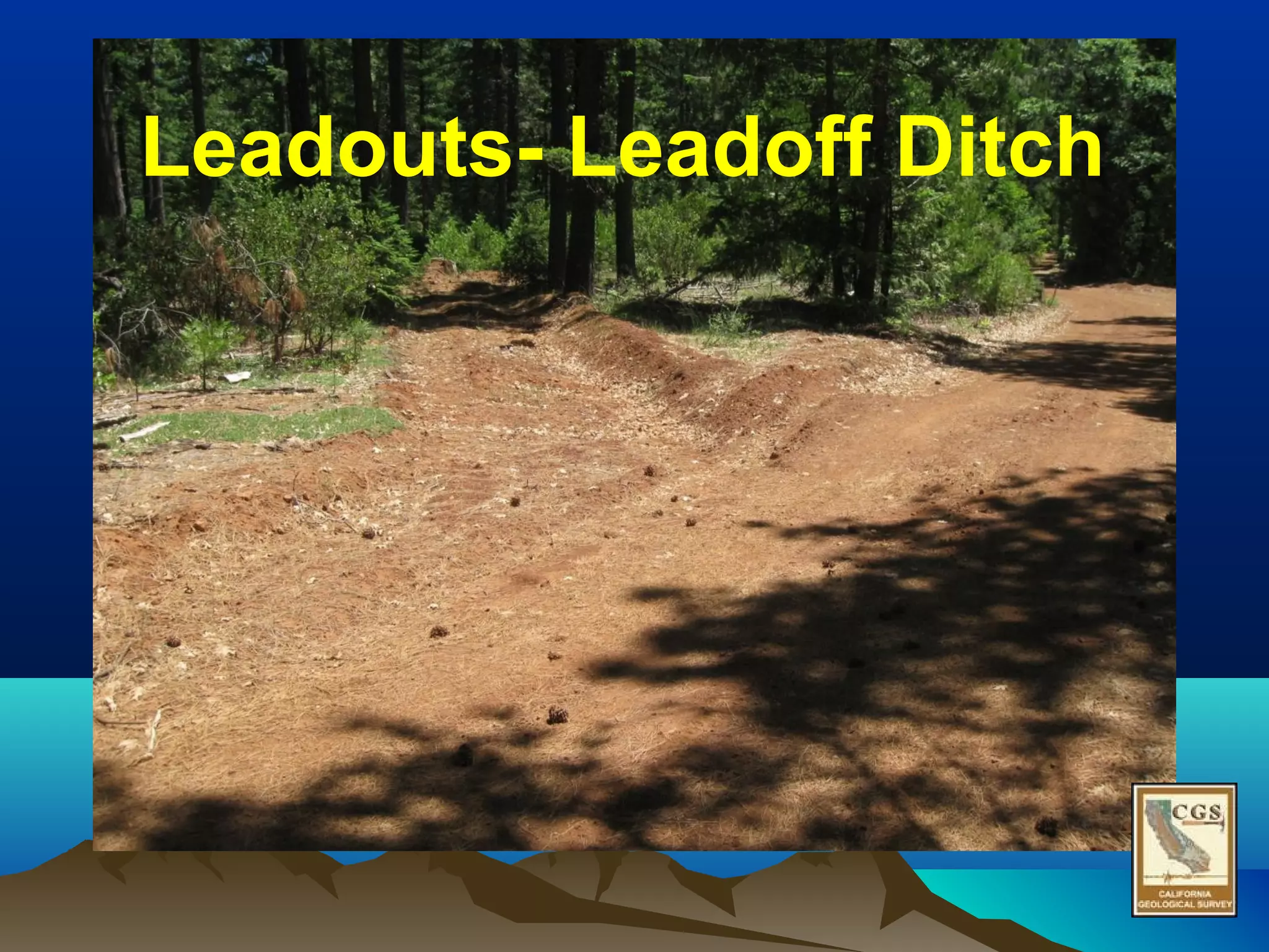 Leadouts- Leadoff Ditch