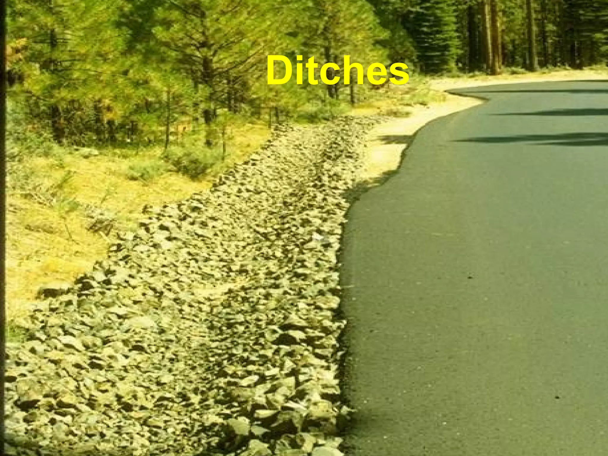 Ditches