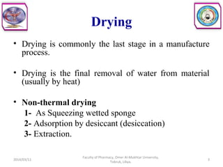 Drying | PPT
