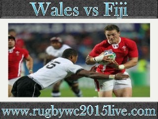 Rugby World Cup 2015%% : Wales vs Fiji live.stream