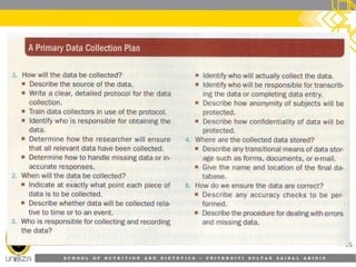 7. Selecting a data collection method | PDF