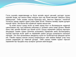 "Экологи байгаль хамгаалал" Хичээл-7