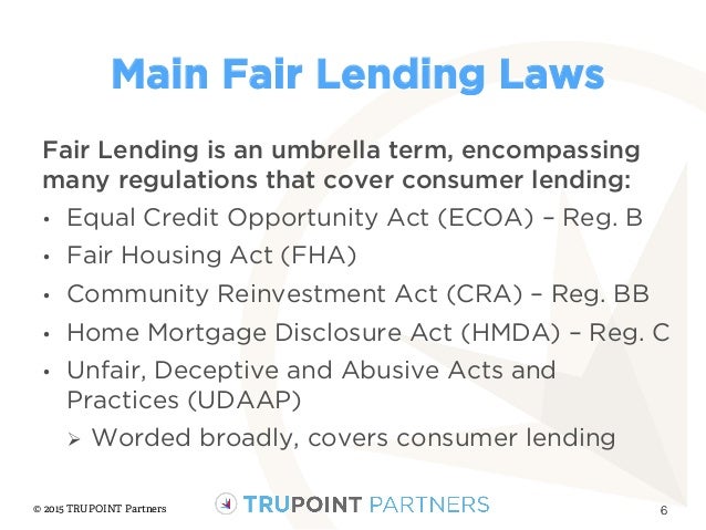 7 Fair Lending Myths - and the Realities!