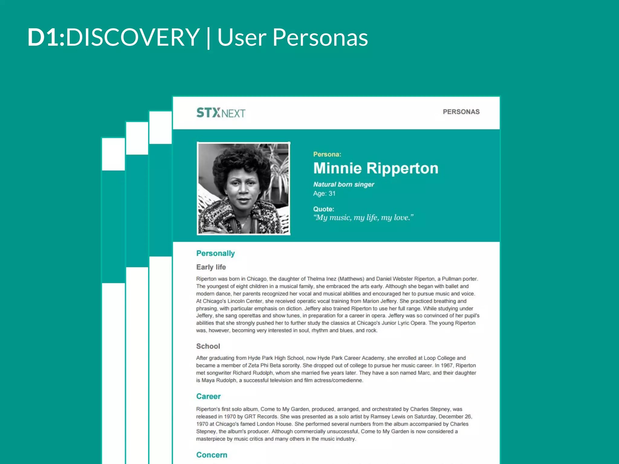 D1:DISCOVERY | User Personas
 