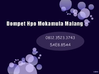 Ukuran Hpo Mokamula, Grosir Mokamula Semarang, Hpo Mokamula Semarang, 0812.3523.3743