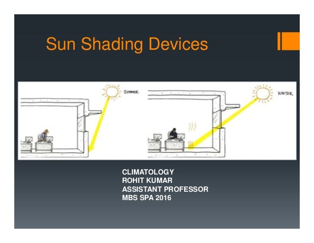 Sun Shading Chart