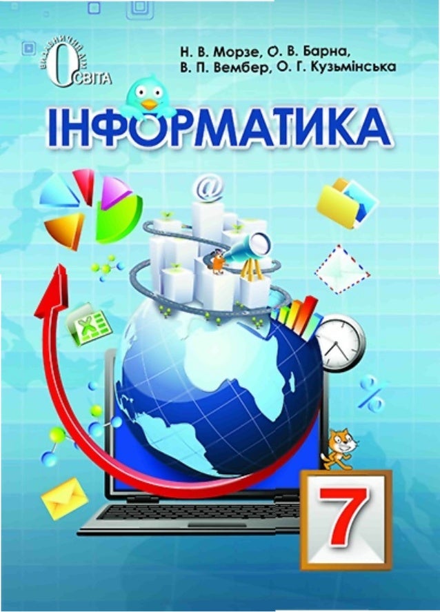 Інформатика 7 клас. Морзе Н.В.