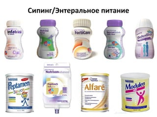 Сипинг/Энтеральное питание
 