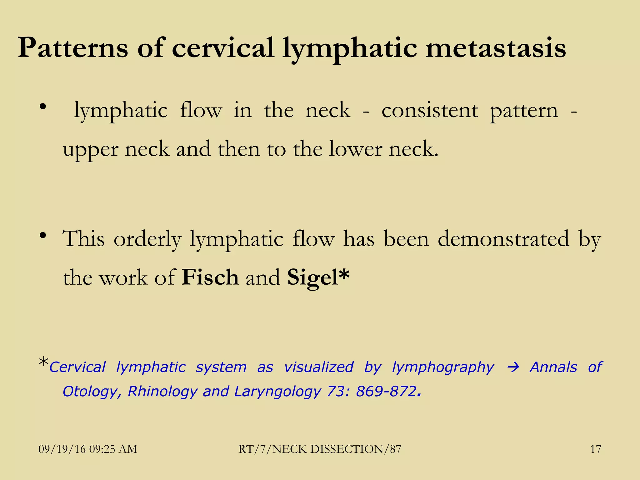 7. neck dissection(87) Dr. RAHUL TIWARI | PPT