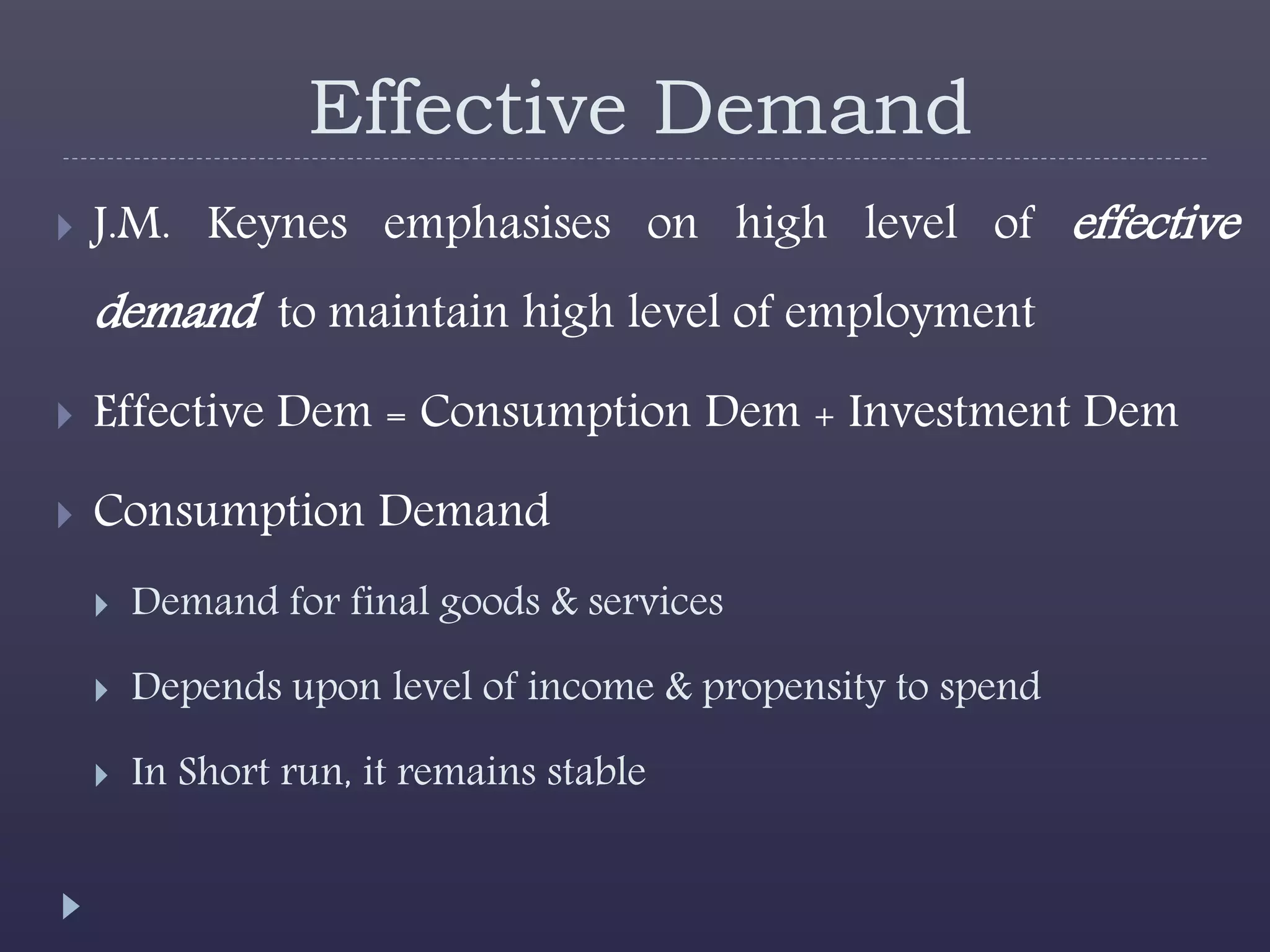 7. consumption function | PPTX