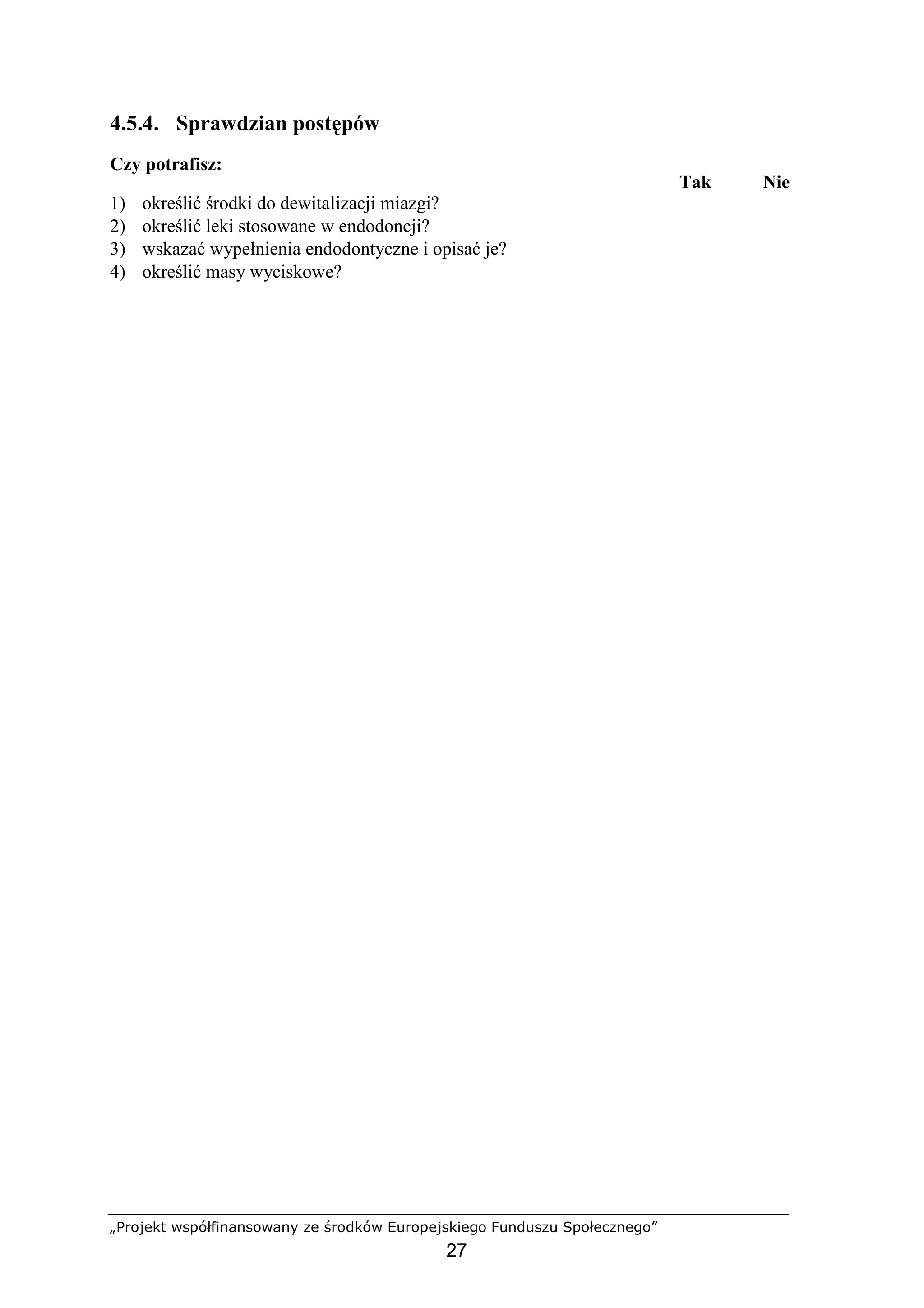 7. Przygotowanie materiałów stomatologicznych | PDF