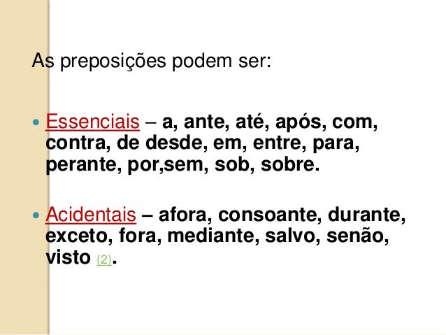 7.7 preposições