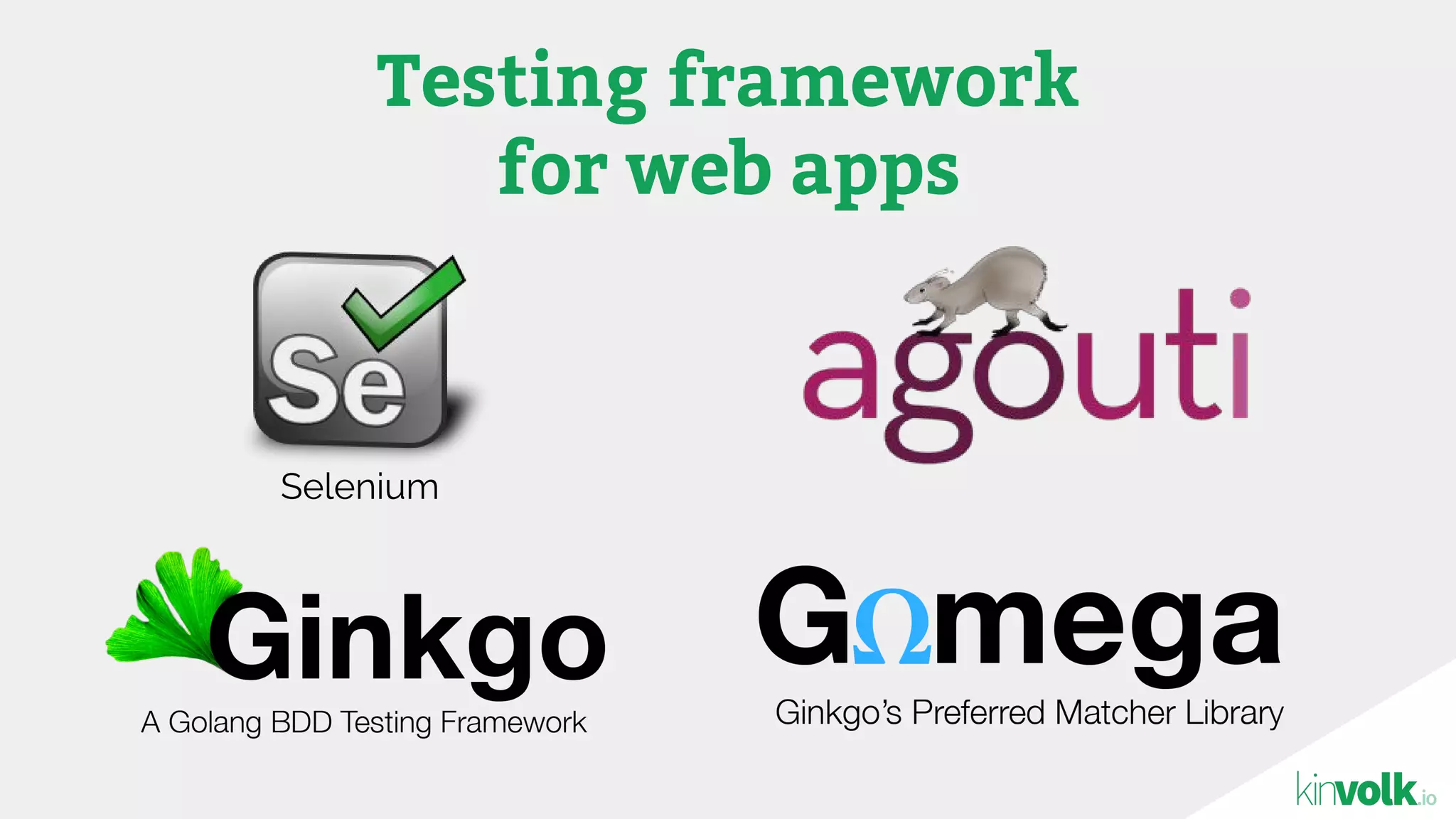 Testing framework
for web apps
Selenium
 