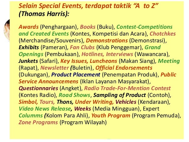 Press Relies dan Media Relations_Materi Pelatihan 