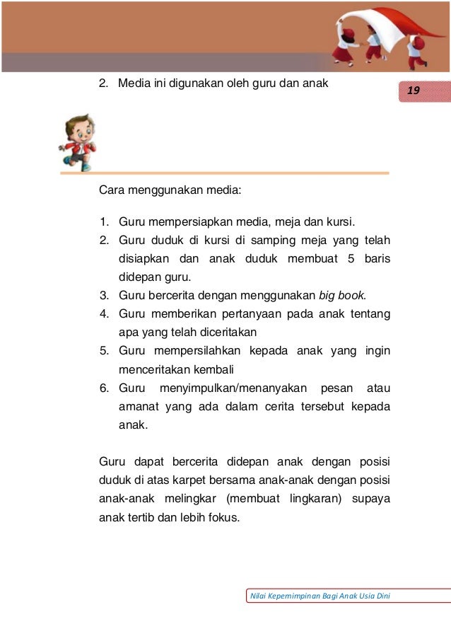 Media big book - Media Belajar Nilai Kepemimpinan Anak 