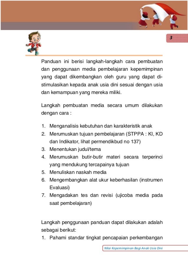 Media big book - Media Belajar Nilai Kepemimpinan Anak 
