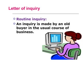 7. letter of inquiry | PPT