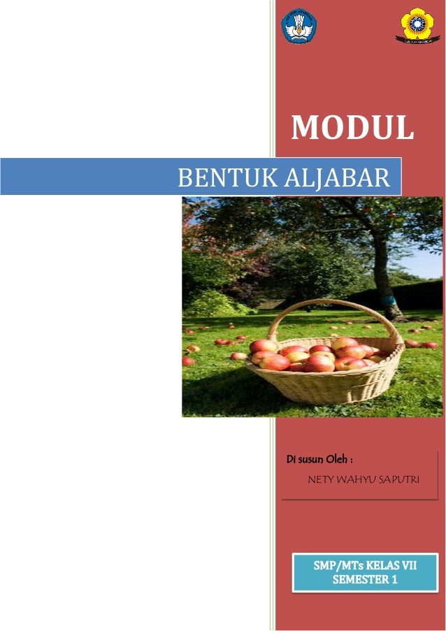 Modul Mengenal Bentuk Aljabar