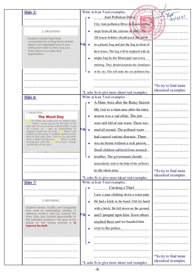 7.the 5 step writing process