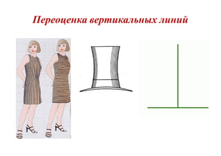 Переоценка вертикальных линий
 