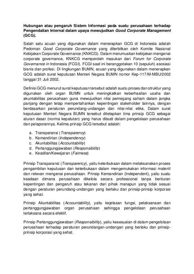 good corporate governance indonesia pdf