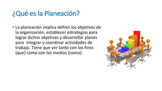 Fundamentos de la Planeación | PPTX