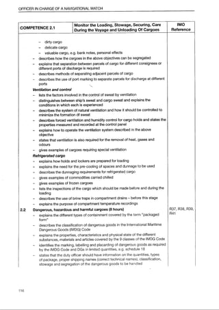 IMO Model Course 7.03 Edition 2014