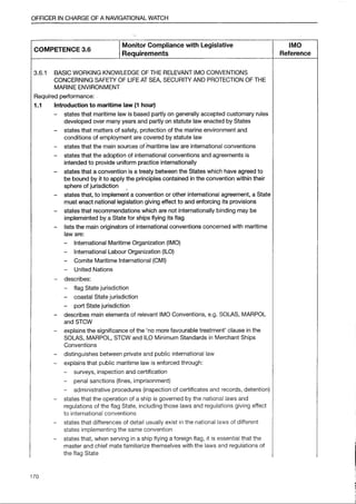 IMO Model Course 7.03 Edition 2014