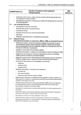 IMO Model Course 7.03 Edition 2014