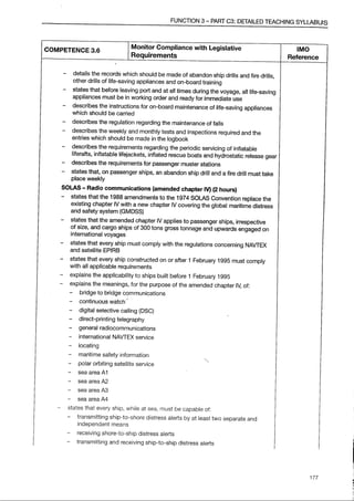 IMO Model Course 7.03 Edition 2014