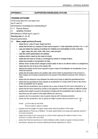 IMO Model Course 7.03 Edition 2014