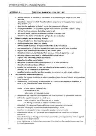IMO Model Course 7.03 Edition 2014