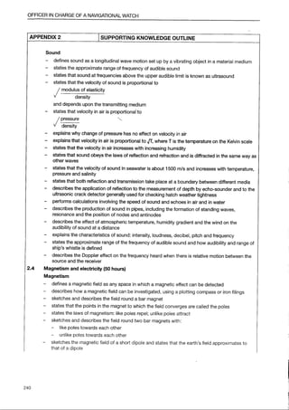 IMO Model Course 7.03 Edition 2014