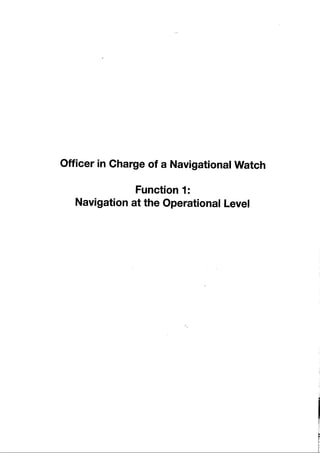 IMO Model Course 7.03 Edition 2014