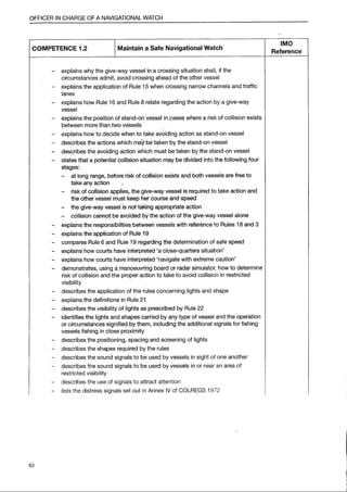 IMO Model Course 7.03 Edition 2014