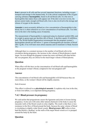 Physiological Changes During Pregnancy | PDF