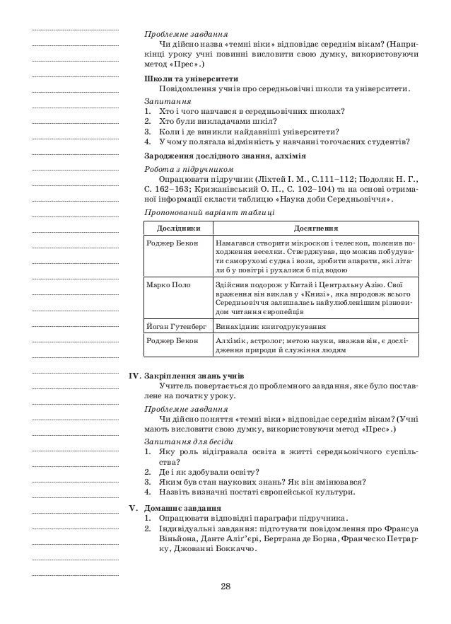 Результат пошуку зображень за запитом середньовічна культура західної європи таблиця