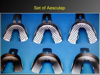 Set of Aesculap
 