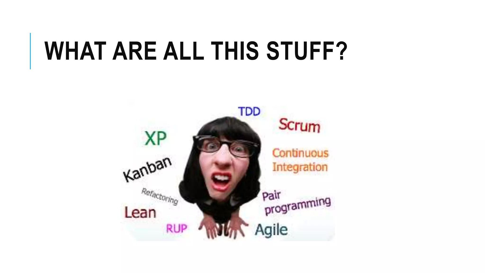 WHAT ARE ALL THIS STUFF?
 