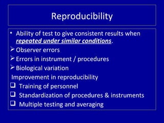 7. evaluation of diagnostic test | PPT