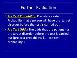 7. evaluation of diagnostic test | PPT