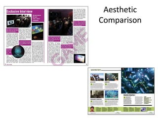 Aesthetic
Comparison
 
