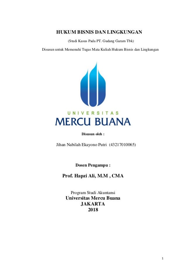 7 Hbl Jihan Nabilah Ekayono Putri Hapzi Ali Hukum Bisnis Dan Ling