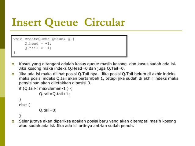 7. Queue (Struktur Data) | PDF