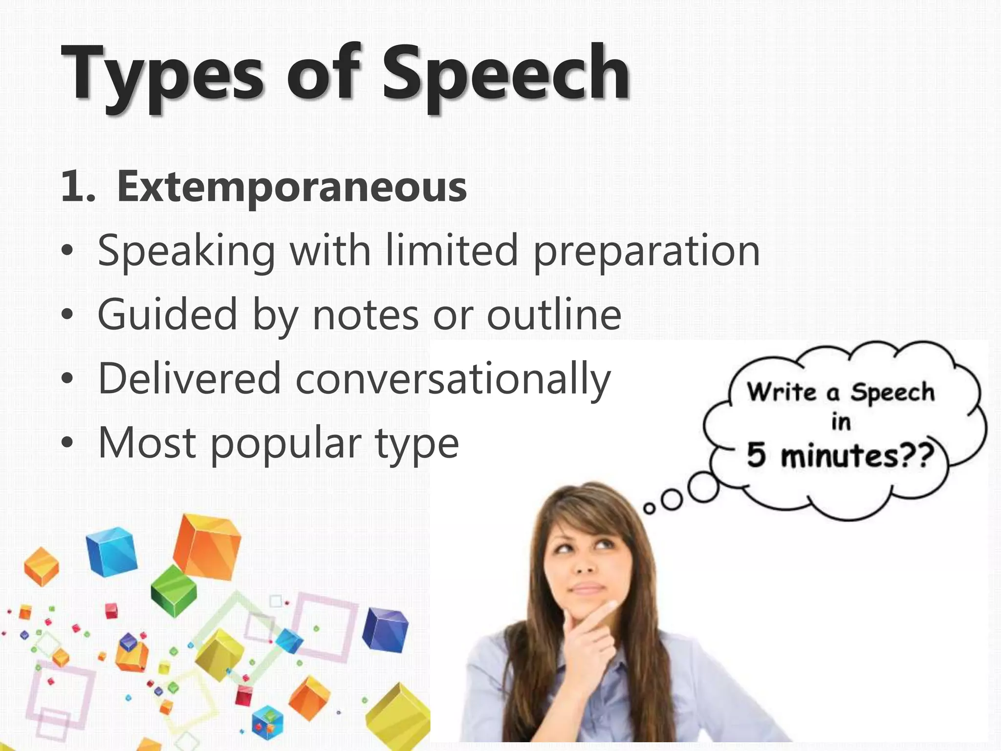 Effective Speech Delivery Should Be All Of The Following 7. Speech Delivery | PPT