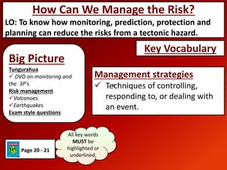 7. Risk management | PPTX | Geology | Science