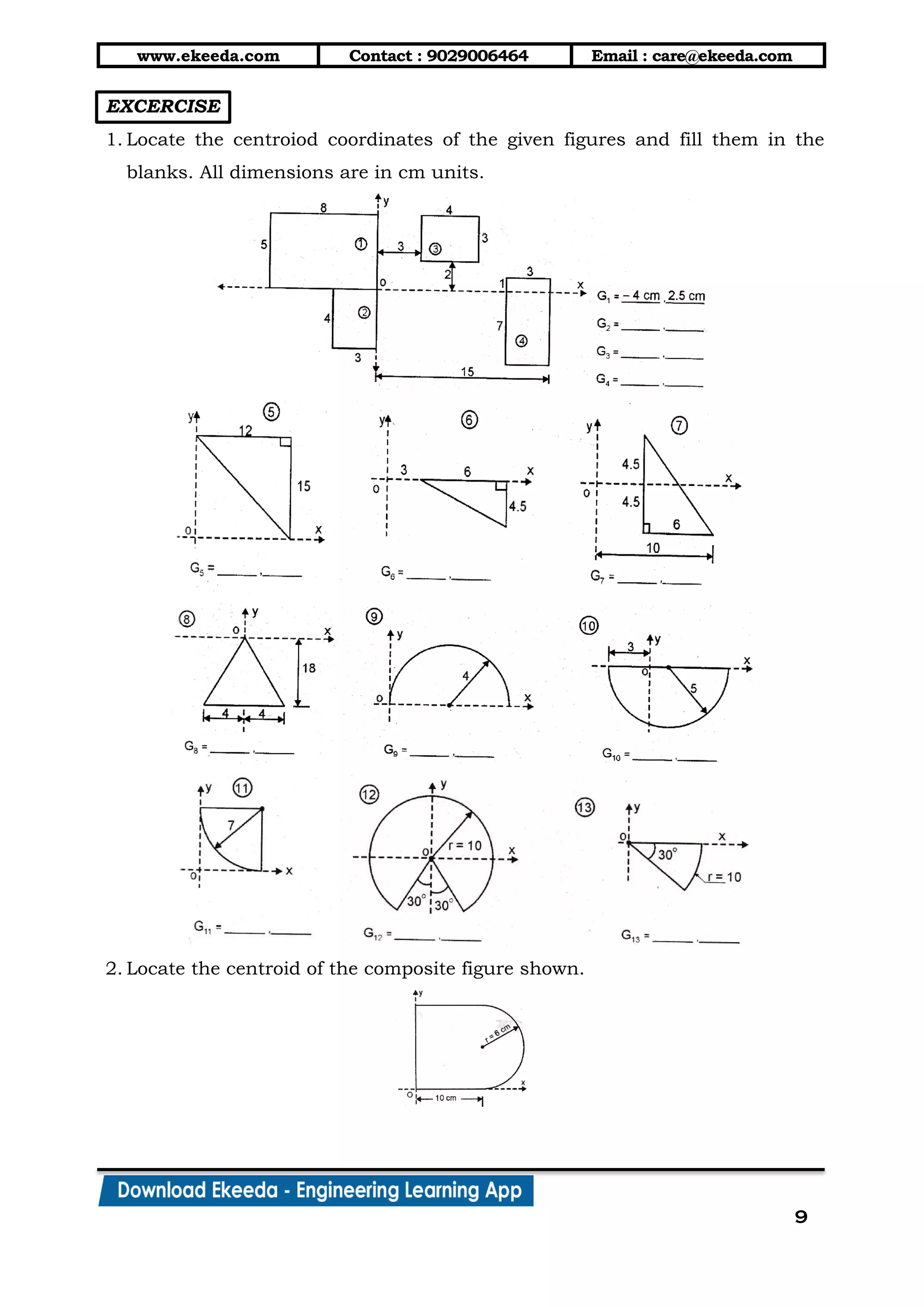 7. centroid and centre of gravity | PDF