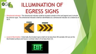 7. Illumination of Means of Egress | PPTX