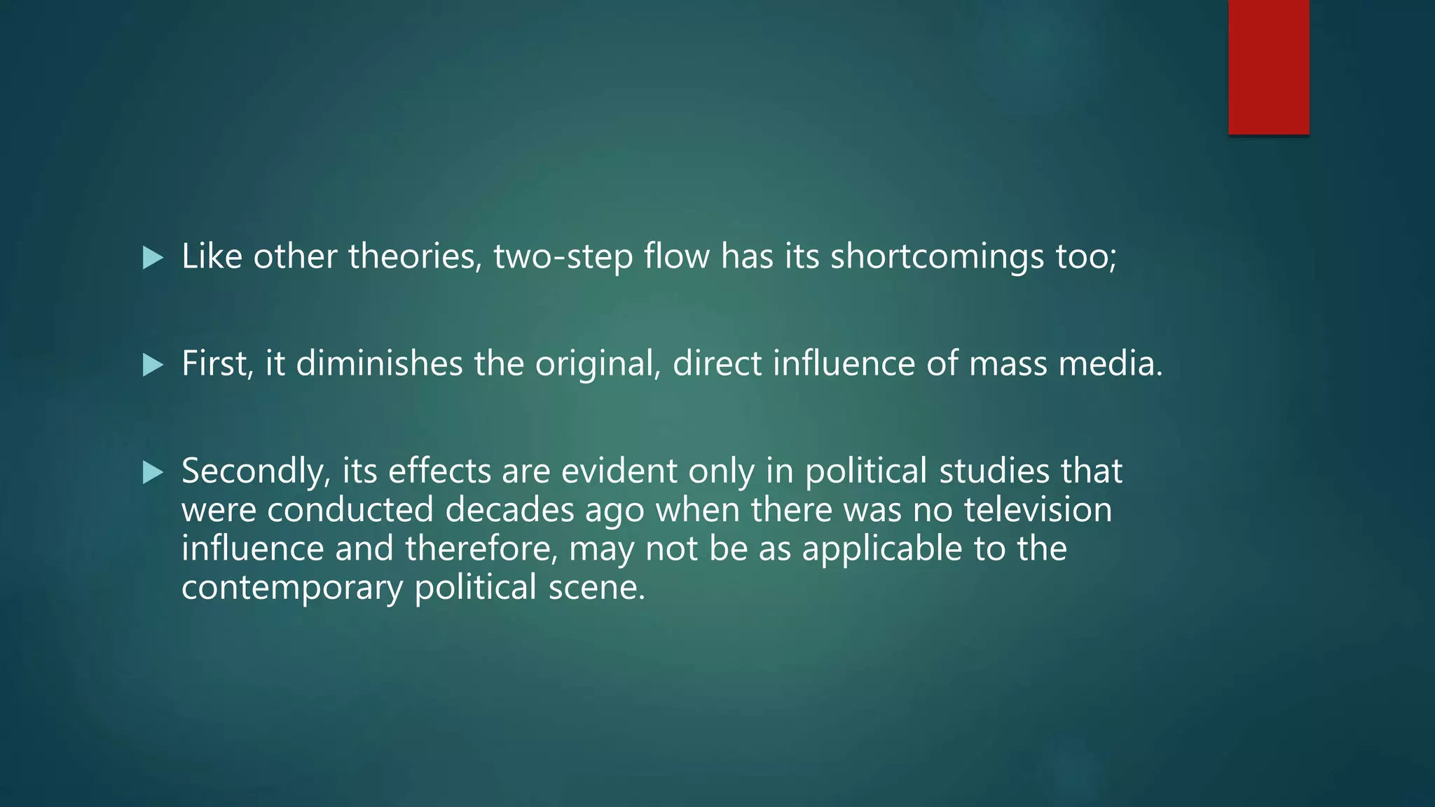 7. mass communication theory | PPTX
