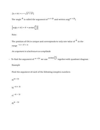 COMPLEX NUMBER | DOCX